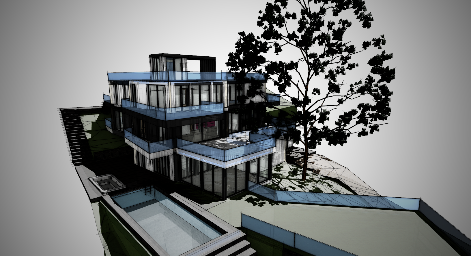 Villa contemporaine, Cologny